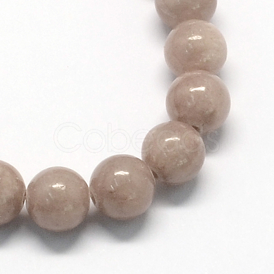 Natural Dyed Yellow Jade Gemstone Bead Strands G-R271-12mm-YXS06-1