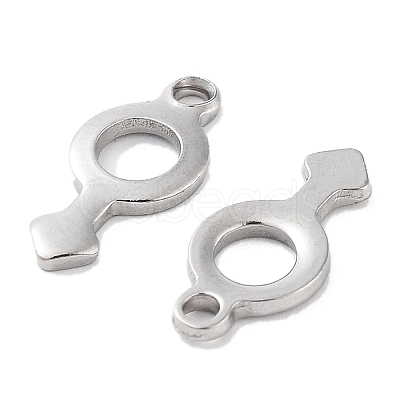 Non-Tarnish 304 Stainless Steel Charms STAS-K274-03P-1