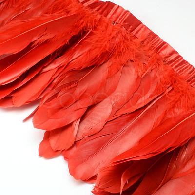 Fashion Goose Feather Cloth Strand Costume Accessories FIND-Q040-05O-1