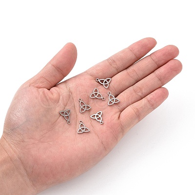 Tarnish Resistant 304 Stainless Steel Charms STAS-Q201-T172-1