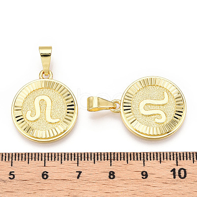 Brass Pendants KK-T070-01G-10-1