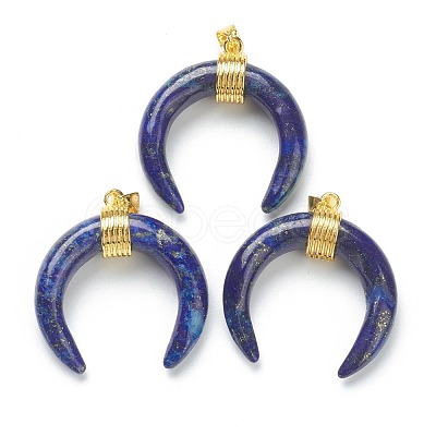 Natural Lapis Lazuli Pendants G-A017-13G-1