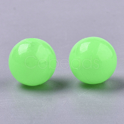 Luminous Acrylic Beads MACR-N008-25-6MM-1