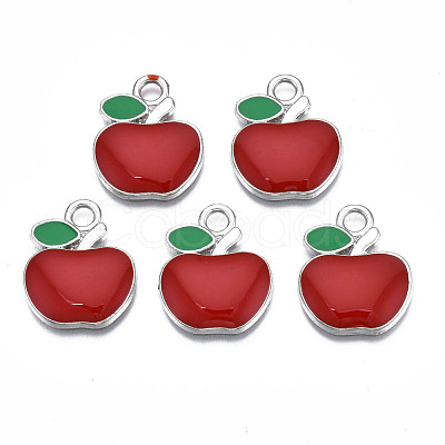 Alloy Enamel Pendants X-ENAM-N053-07-1