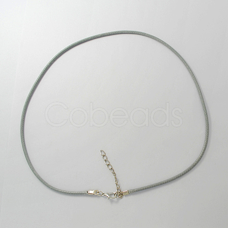Imitation Leather Necklace Cords X-NCOR-R027-10-1