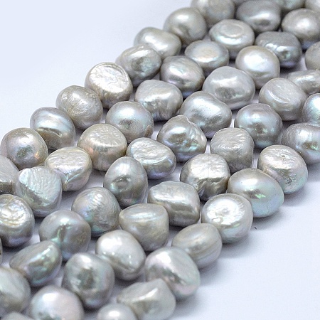 Natural Cultured Freshwater Pearl Beads Strands PEAR-K004-04C-1