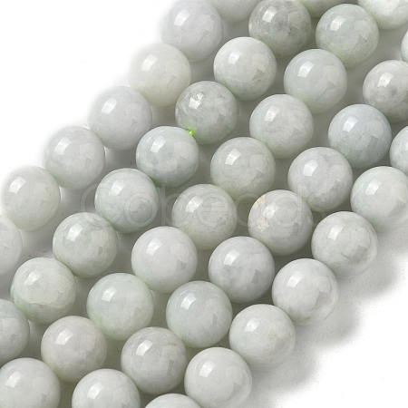 Natural Myanmar Jadeite Beads Strands G-L595-C01-03-1