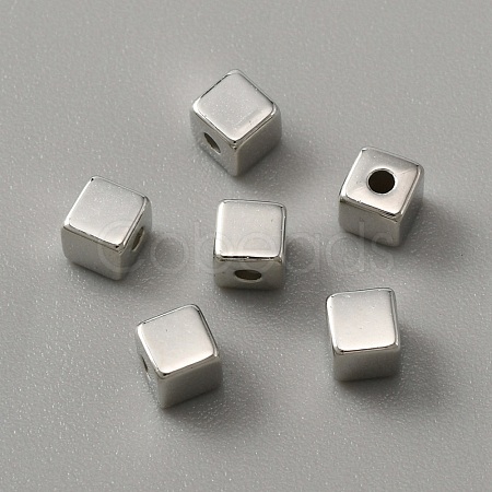 Plating ABS Plastic Beads FIND-TAC0005-50-1