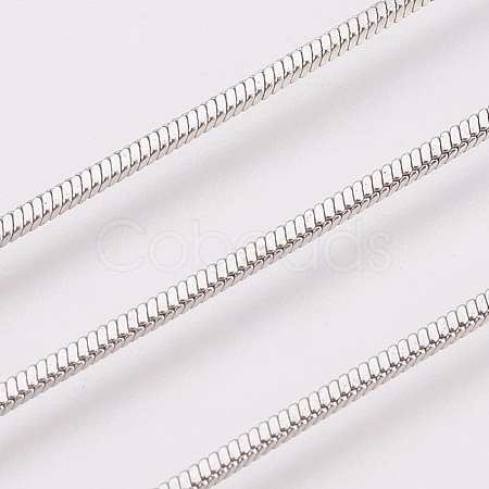 304 Stainless Steel Square Snake Chains CHS-K008-01B-1
