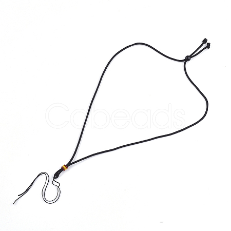 Nylon Cord Necklace Making MAK-T005-08A-1