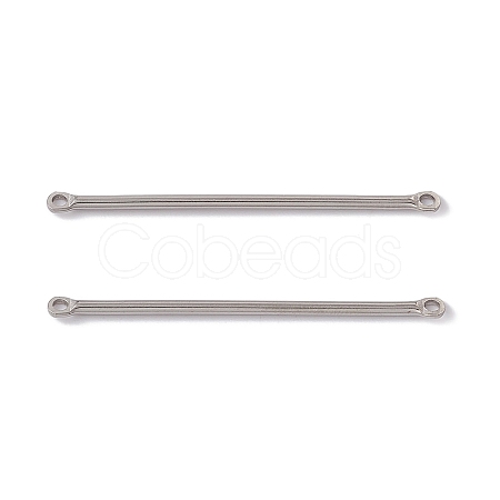 Non-Tarnish 304 Stainless Steel Connector Charms STAS-G291-04A-P-1