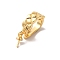 Brass Pendant Bails, Real 18K Gold Plated, 19mm