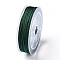 Braided Nylon Threads, Mambo Thread, for Jewelry Making, Dark Green, 1.5mm, about 19.68 yards(18m)/roll