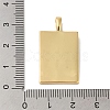 Brass Enamel Pendants KK-L216-009G-02-3