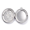 Tarnish Resistant 316 Stainless Steel Locket Pendants X-STAS-O132-02P-3