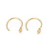 316 Stainless Steel Hoop Nose Rings AJEW-G037-01A-G-1