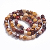 Natural Mookaite Beads Strands G-G841-A10-2
