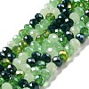 Glass Beads Strands EGLA-A034-M8mm-11-2