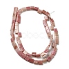 Natural Rhodonite Beads Strands G-F762-A18-01-3