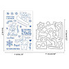 Globleland PVC Plastic Stamps DIY-GL0002-09-2