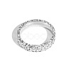 Fish Scale Pattern 925 Sterling Silver Finger Rings RJEW-Q814-13S-1