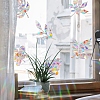 Leaf Rainbow Prism Electrostatic Window Stickers PW-WGAB389-01-5