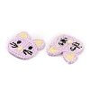 Animal Polyester Knitted Appliques DIY-WH0399-42A-2