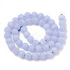 Natural Blue Lace Agate Beads Strands G-T106-034-3