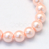 Baking Painted Glass Pearl Bead Strands X-HY-Q003-3mm-05-2