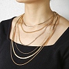 Alloy Multi Layered Necklaces for Women PW-WGFF90E-01-2