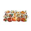 Thanksgiving Day PVC Plastic Sticker Labels STIC-PW0003-44-2