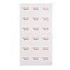 Self-Adhesive Kraft Paper Gift Tag Stickers DIY-D028-02E-02-1
