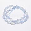 Natural Blue Lace Agate Beads Strands G-L464-37-3