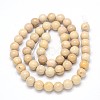 Natural Riverstone Round Bead Strands G-O087-08-10mm-3