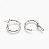 304 Stainless Steel Hoop Earrings X-EJEW-E233-01P-20mm-2