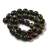 Natural Dragon Blood Beads Strands G-C038-02A-05-3