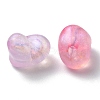 Rainbow Iridescent Plating Acrylic Beads MACR-YW0002-20-2