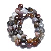 Natural Botswana Agate Beads Strands G-K245-O01-01-2