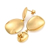 304 Stainless Steel Stud Earrings for Women EJEW-Z057-12G-2