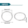 304 Stainless Steel Linking Rings STAS-WH0022-85B-4