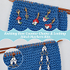 Knitting Row Counter Chains & Locking Stitch Markers Kits HJEW-AB00517-4