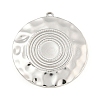 Non-Tarnish 304 Stainless Steel Pendants STAS-A099-09P-1