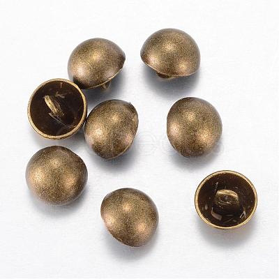 Alloy Shank Buttons BUTT-D054-12.5mm-06AB-1