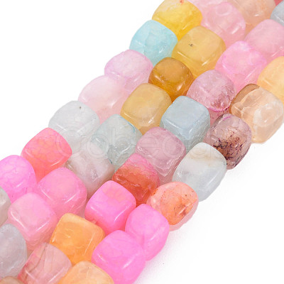 Natural Agate Beads Strands G-N326-99J-1