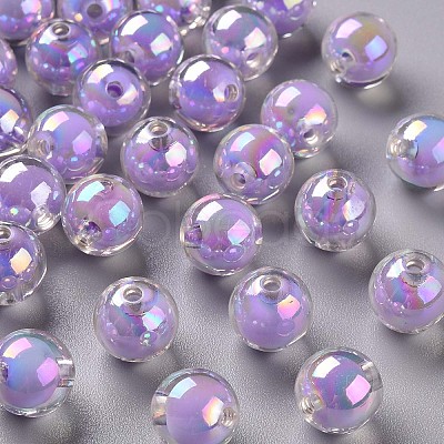 Transparent Acrylic Beads X-TACR-S152-16B-SS2114-1