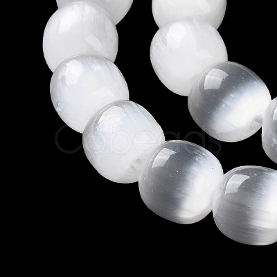 Natural Selenite Beads Strands G-B103-A01-06-1