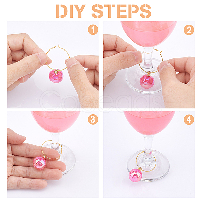 CHGCRAFT DIY Hoop Earrings Making Kit DIY-CA0003-62-1