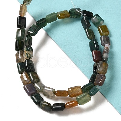 Natural Indian Agate Beads Strands G-G085-A11-01-1