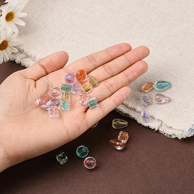 Transparent Acrylic Beads TACR-YW0001-30-1