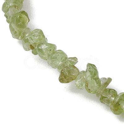 Natural Gemstone Beads Anklets AJEW-AN00583-1